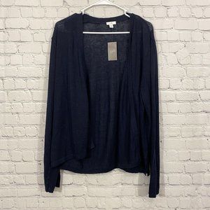 J. Jill Navy Blue Cardigan